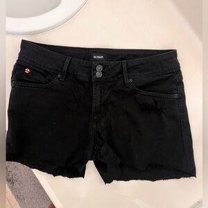 Hudson Jeans Black Denim Cutoff Shorts! Cute 🥰